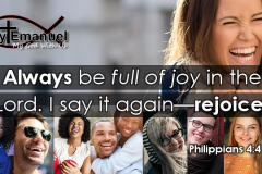 Rejoice
